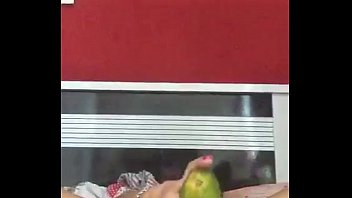 Preview 2 of Father With Wife - Loira caiu na net enfiando pepino na buceta