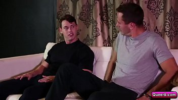 Preview 1 of Young Son Looking Her Mom - Brenner and Tobias sucking each others bigcocks
