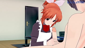 Preview 3 of Cum Penties - Momoka Sakurai and Nana Abe intense sex. - THE IDOLM@STER CINDERELLA GIRLS Hentai