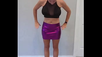 Preview 3 of Wwwxxx Bfhdvideo - Short Skirt And See Through Top Try On