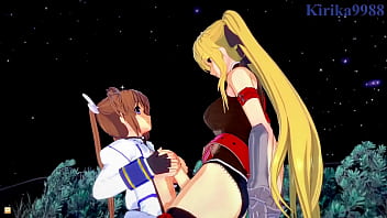 Preview 3 of Balneo Nord - Fate Testarossa and Nanoha Takamachi intense lesbian play and intense futanari sex. - Magical Girl Lyrical Nanoha StrikerS Hentai