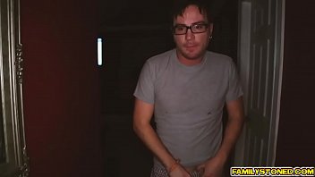 Preview 1 of Mada Pakin - Danes cock receives a sneak in blowjob by Bree Mitchells
