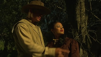 Preview 2 of Bangladeshi Ma And Cala Xx New - Taylor Rain Folds In Two For A Deep Pile Driver From A Ranch Hand!