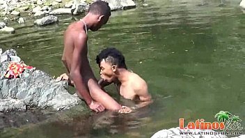 Preview 1 of When Hd - Heated Latinos get wet and go gay under the sun