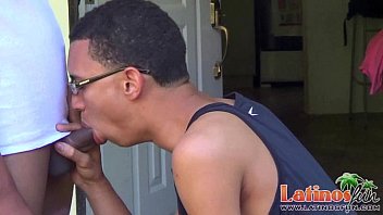 Preview 4 of Cum Moutg - Latin hospitality and cock-munching close friends