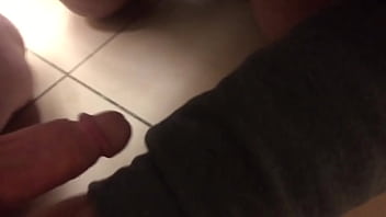 Preview 3 of Naguhty Amirica - Getting JO&#039_ed in a public mall restroom