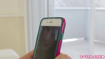 Preview 1 of X Bexx - Tgirl tugging before blowjob in duo