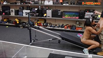 Preview 2 of Cherry Thai Xxx - Muscular chick gets fucked by pawn man at the pawnshop