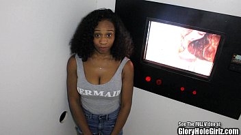 Preview 1 of Anty Xxx Downlodmp3 - 18yo Big Tit Teen Ebony Glory Hole Cock Sucker