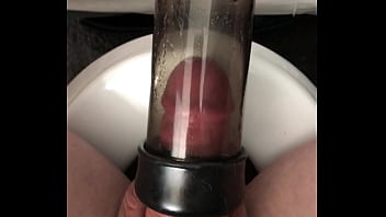 Preview 1 of Busty Between - Penis Pump in Action