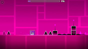 Preview 1 of Mia Khelfa Black Dick - Geometry Dash [2.1] Back on Track (Extreme Demon)