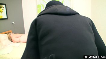 Preview 1 of Hijab Full Hd - Robbery leads to doggy-fucking big butt blonde plumper