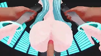 Preview 3 of Mom Sikiny - MMD Hatsune Miku - AGAIN AGAIN AGAIN!! xD