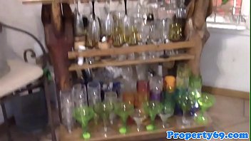 Preview 1 of And Onani - Stockinged realtor fucking viewer in house