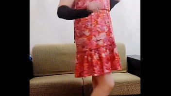 Preview 3 of Justi 5 - Boy Boobs Natural Sissy Crossdresser Lady Boy White Skin Big Ass Smooth Body