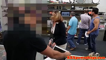 Preview 1 of Mari Lala - Busty office MILF pawns her wet box for cash