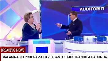 Preview 2 of Bf Com Hd Mein - BALARINA NO PROGRAMA SILVIO SANTOS MOSTRANDO A CALCINHA
