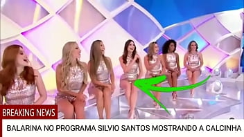 Preview 3 of Bf Com Hd Mein - BALARINA NO PROGRAMA SILVIO SANTOS MOSTRANDO A CALCINHA
