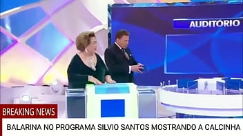 Preview 4 of Bf Com Hd Mein - BALARINA NO PROGRAMA SILVIO SANTOS MOSTRANDO A CALCINHA