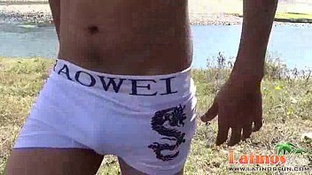 Preview 2 of Arbi Sax - Exotic twinks swallow meat at a scorching pricknic