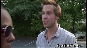 Preview 2 of Rapist Guy - Blacks On Boys - Gay Hardcore Interracial Bareback Sex Video 21