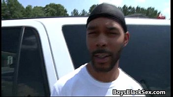 Preview 1 of Mom Xxx Vidos Mb3 - Blacks On Boys - Gay Hardcore Interracial Bareback Sex Video 07