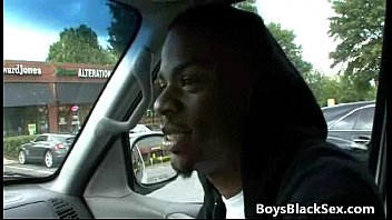 Preview 1 of Cough Mon - Blacks On Boys - Gay Hardcore Interracial Bareback Sex Video 17