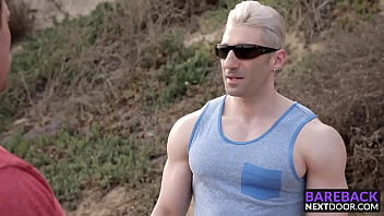 Preview 1 of Rare Video Prono Un Block - Muscle studs Sir Jet and Markie More doing raw bareback