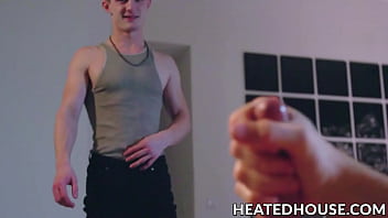 Preview 1 of Dehati School Girl Foking - Hunks Grant Ducati and Chris White gets steamy on the couch