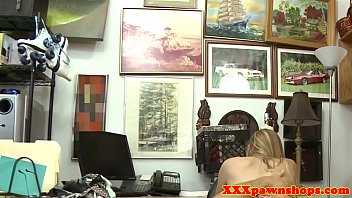 Preview 4 of Wife Dislike Facials - Tattooed pawnshop amateur sucks before facial