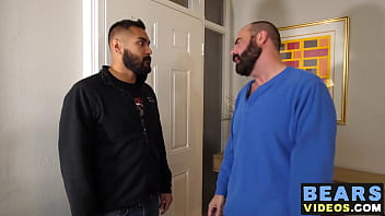 Preview 1 of Tentacle Raped - Hairy bear and his bottom cub loves has wild ass fuck fest