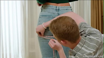 Preview 3 of Milk Kalif - Sophia Locke Measuring Mama Jimmy Michaels
