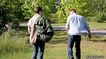 Preview 2 of Roxxx And Savannah Stern - The repairman gets nailed by the horny gay partner