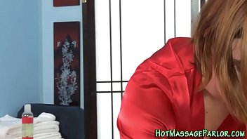 Preview 2 of Masturba Ao - Facialized masseuse blows