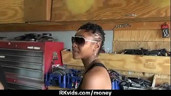 Preview 1 of Sunnoleone - Amateur hottie takes cash for public sex 27