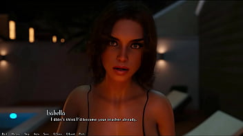 Preview 2 of Kara Sevda Amir Feat Nexan Sex - Being A DIK 0.8.1 Part 250 Dinner With Isabella By LoveSkySan69