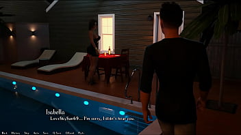 Preview 1 of Kara Sevda Amir Feat Nexan Sex - Being A DIK 0.8.1 Part 250 Dinner With Isabella By LoveSkySan69