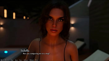 Preview 4 of Kara Sevda Amir Feat Nexan Sex - Being A DIK 0.8.1 Part 250 Dinner With Isabella By LoveSkySan69