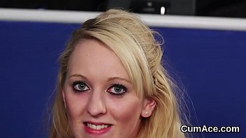 Preview 3 of Filmsx Tape - Wicked hottie gets sperm shot on her face swallowing all the jizm