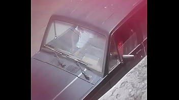 Preview 2 of Negro Big Body - Jercking off in the car hidden camera
