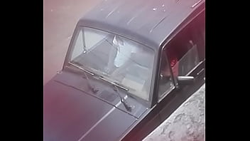 Preview 1 of Negro Big Body - Jercking off in the car hidden camera