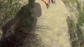 Preview 1 of My Frind Mom Hot Gangbang - Public Beach Whore