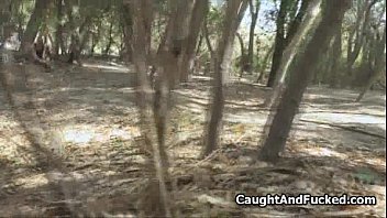 Preview 1 of Taylor Ivy - Fucking goth chick in forest