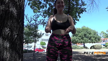 Preview 1 of Jesus Cross - A little exercise before a GOOD FUCK is never bad! Busty Gigi Lust has sex with her coach