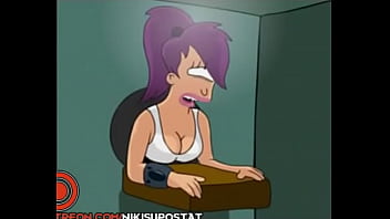 Preview 3 of Raping Sext - Futurama Leela glory hole