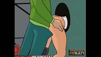 Preview 1 of Raping Sext - Futurama Leela glory hole