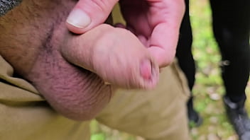 Preview 2 of Public Toilet Fuckk3 - Holding his Dick During Pee and Wetting My Fingers Compilation 3 Videos