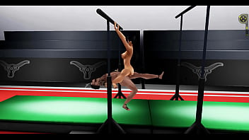Preview 4 of Ness Porn Video - Imvu Room Salle de Gym 5 pose Mail_ toonslive3@gmail.com march&eacute_
