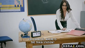 Preview 1 of Phim Vua Com Sex - French teacher Anissa Kate anal sex with her pervert student