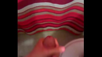 Preview 1 of Huege Mim - Rubbing big cock for huge cumshot